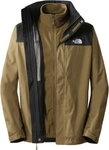 The North Face Mens Evolve II Triclimate Jacket military olive/TNF black WMB -