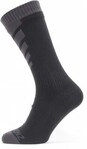 Sealskinz Waterproof Warm Weather Mid Length Sock black/grey - Gr&ouml;&szlig;e XL (47-49)