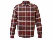 Craghoppers Thornhill Long Sleeved Shirt mahogany check new - Größe S CMS680