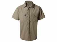 Craghoppers Kiwi Short Sleeved Shirt Men pebble - Größe S CMS701