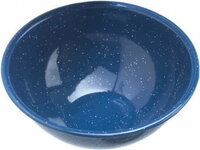GSI Emaille Sch&uuml;ssel blau - Gr&ouml;&szlig;e 15,5cm 12014
