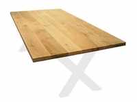 Tischplatte - Eiche, massiv - 220 x 100cm