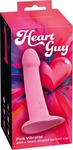 Vibrator Heart Guy Pink (19 cm, &Oslash; 4 cm)