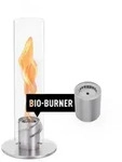 SPIN classic 900 Tischfeuer silber inkl. Bio-Burner - bis zu 1100 W Leistung 00691
