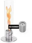 SPIN classic 1200 Tischfeuer silber inkl. Bio-Burner - bis zu 2000 W Leistung 00695