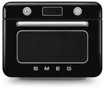 COF01BLEU Kombi Tisch Backofen mit Dampfbackofen Wassertank Farbe: Schwarz