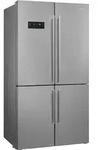 FQ60XDE French Door K&uuml;hlschrank 90 cm Breit NoFrost - Farbe edelstahl