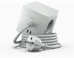 Square 1 grey 2-Fach USB-C (30W) Design 3 x Steckdose inclusive Magnetplatte