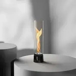 SPIN air 900 Tischfeuer Emaille schwarz inkl. Bio-Burner - bis zu 1100 W Leistung