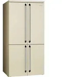 FQ960P6 French-Door-K&uuml;hlschrank im Victoria Design 92cm Breite - Farbe creme