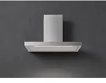 Plane Wandhaube 120 cm mit Randabsaugung - in 3 Farben verf&uuml;gbar