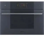 SO4106WAPG Omnichef Kompakt-Backofen 45 cm mit Dampfgarer und Mikrowelle -...