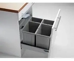 Pullboy Vario 320 S/600-4, Abfallsammelsystem, alugrau 8012006