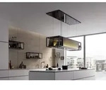 Deckenlifthaube Skyline Frame Inselhaube Umlufthaube mit Umluftfilter