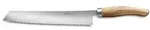 SOUL Brotmesser 270 Messerstahl 58 HRC Wellenschliff einseitig rechts verschiedene