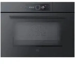CombiSteamer V6000 45M PowerSteam Dampfgarer Spiegelglas schwarz - 10 Jahre Garantie