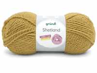 Gründl Wolle Shetland,100 g, curry