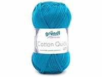 Gründl Wolle Cotton Quick 50 g uni petrol