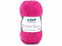 Gründl Wolle Cotton Quick 50 g uni pink