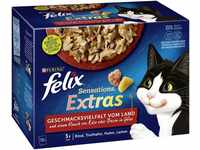 Felix Sensations Extras Geschmacksvielfalt vom Land 12 x 85g