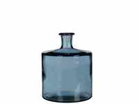 Mica Flasche Guan Glas blau 26 x 21 cm