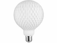 Paulmann LED Globe G125 White Lampion E27 4,3W weiß