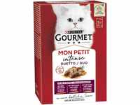 Gourmet Mon Petit Duetti Katzenfutter 6 x 50 g