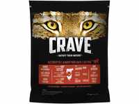 Crave Adult mit Rind und Huhn Katzenfutter 750 g