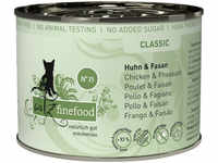 Catz Finefood Katzenfutter Classic No. 15 Huhn & Fasan 200 g