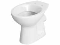 Cersanit Stand-Tiefspül-WC Abgang waagerecht weiß