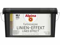 Alpina Farbrezepte Linien Effekt 4,5 L weiß