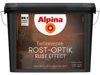 Alpina Innenfarbe Rost-Optik 0,7 L rostbraun und 0,5 L rostorange, glänzend