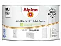 Alpina Heizkörperlack weiß 300 ml weiß glänzend