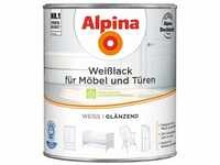 Alpina Weißlack für Möbel und Türen 2 L weiß glänzend