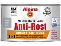 Alpina Metallschutz-Lack Anti-Rost 750 ml hellgrau glänzend