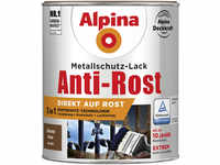 Alpina Metallschutz-Lack Anti-Rost 750 ml braun glänzend