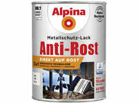 Alpina Metallschutz-Lack Anti-Rost 2,5 L weiß matt