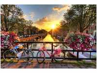 papermoon Vlies- Fototapete Digitaldruck 350 x 260 cm Amsterdam Sunrise