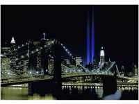 papermoon Vlies- Fototapete Digitaldruck 350 x 260 cm New York by night