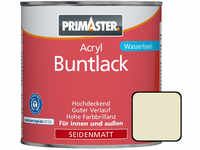 Primaster Acryl Buntlack RAL 1013 375 ml perlweiß seidenmatt