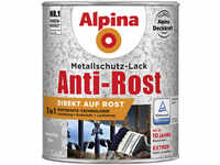 Alpina Metallschutz-Lack Hammerschlag 750 ml silber