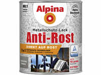 Alpina Metallschutz-Lack Hammerschlag 750 ml dunkelgrau