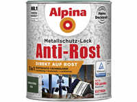 Alpina Metallschutz-Lack Hammerschlag 750 ml grün