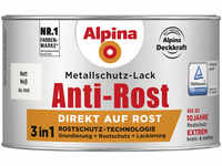 Alpina Metallschutz-Lack Anti-Rost 300 ml weiß matt