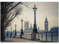 papermoon Vlies- Fototapete Digitaldruck 250 x 180 cm London Big Ben