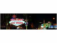 papermoon Vlies- Fototapete Digitaldruck 350 x 100 cm Las Vegas Panorama