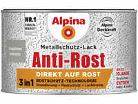 Alpina Metallschutz-Lack Eisenglimmer 300 ml dunkelgrau