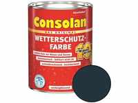 Consolan 5270340, Consolan Wetterschutz-Farbe 2,5 L anthrazitgrau