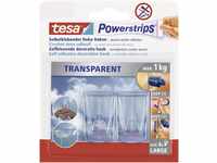tesa Powerstrips Deco Haken Large transparent