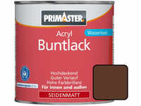 Primaster Acryl Buntlack RAL 8011 750 ml nussbraun seidenmatt